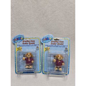 Breaking News Cocker Spaniel Dog Reporter Figurine Webkinz GANZ- Sealed Code